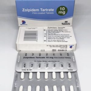 Zolpidem (Stilnox) 10 mg tablets for insomnia