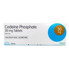 Codeine Phosphate 30mg tablets for moderate pain and cough relief from Chemist4U.