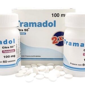 Tramadol 100mg Tablets packaging for pain management, available at Chemist4U.